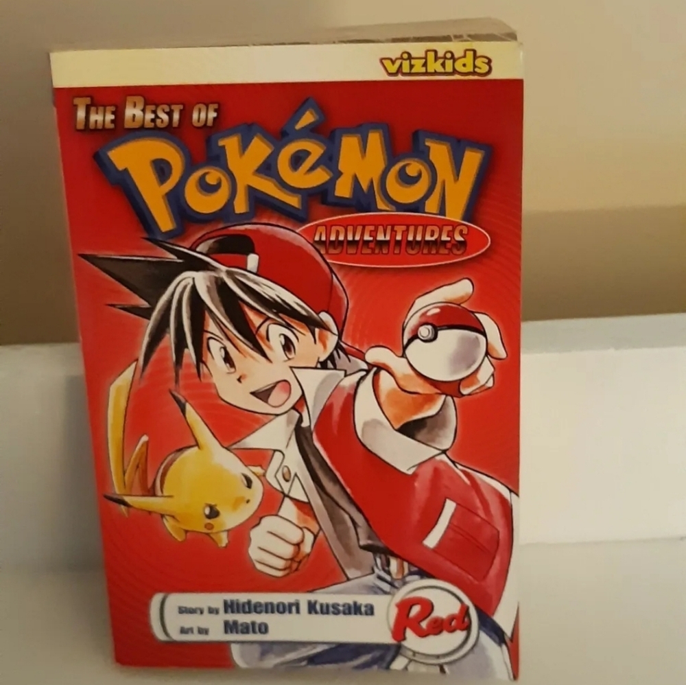 Book ''The Best Of Pokémon Aventures'' Story by Hidenori Kusaka
